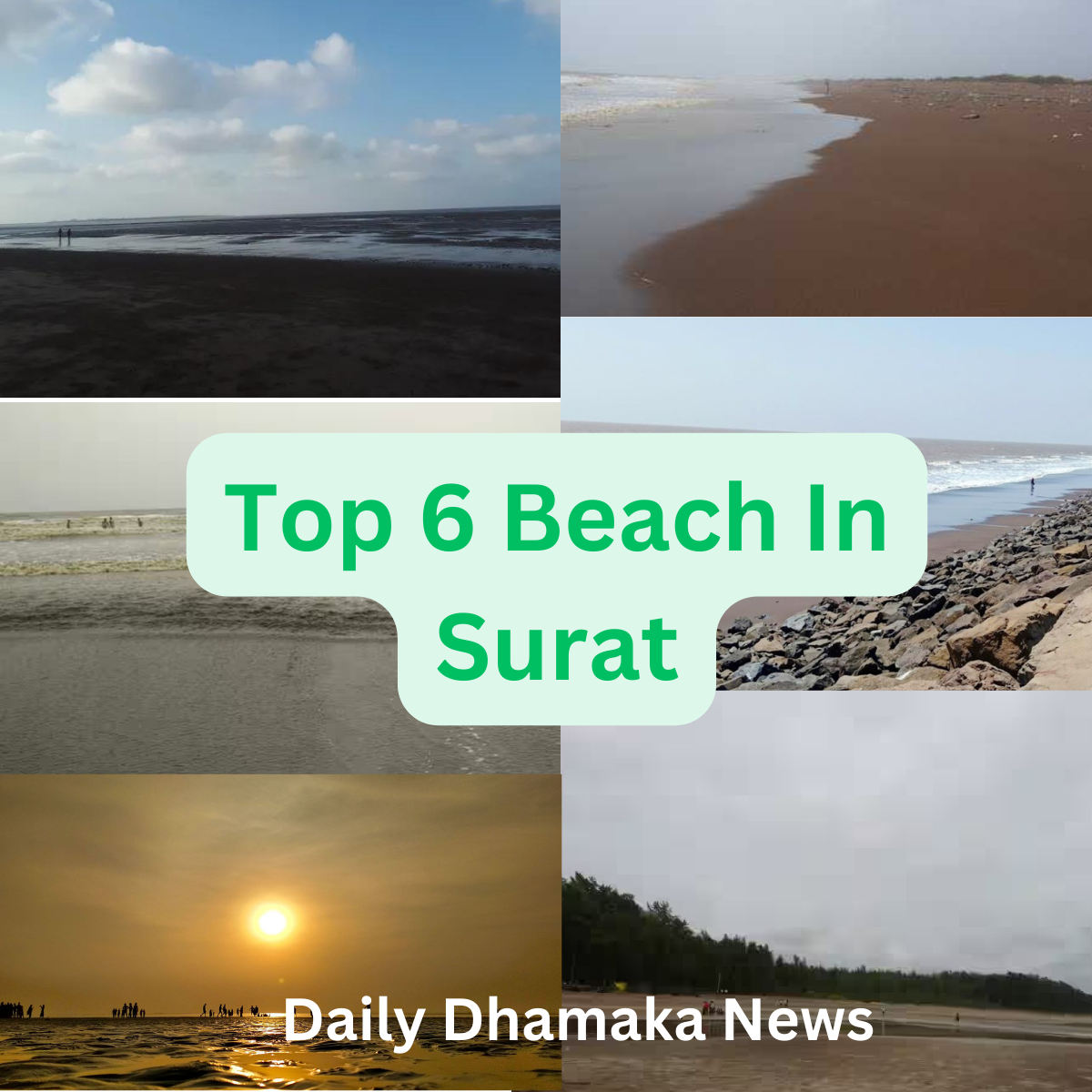 best beach in surat