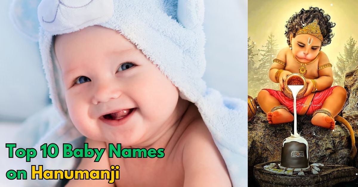 top 10 baby names on hanumanji